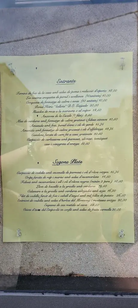 Menu_El Rebost de Premià_Cabrils_image_2