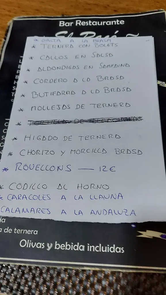 Menu_Restaurant El Racó_Cabrils_image_2