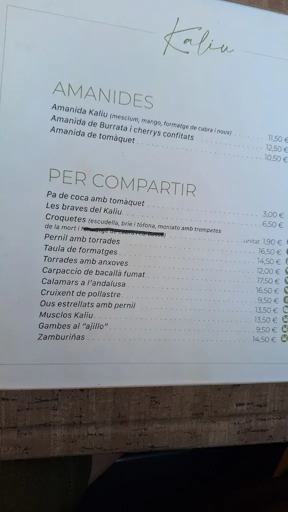 Menu_Restaurant Kaliu_Cabrils_image_2