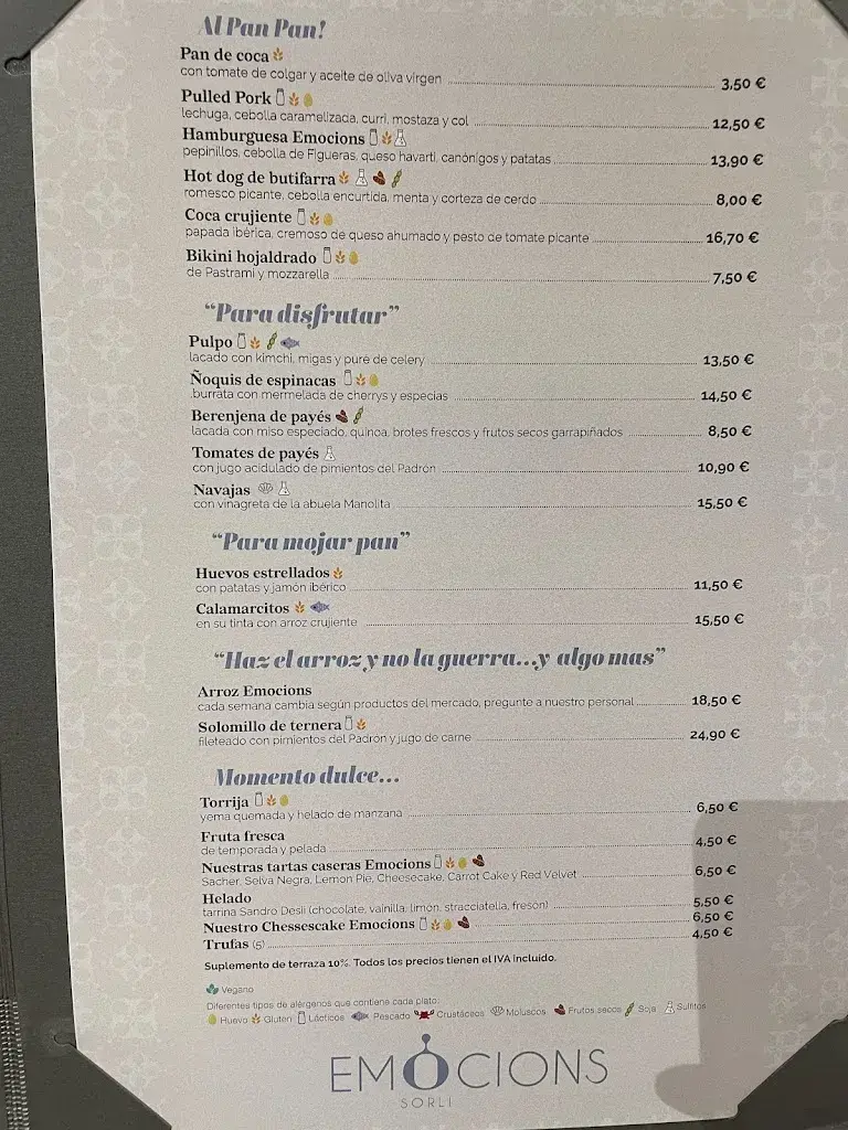 Menu_Restaurant Sorli Emocions_Cabrils_image_1