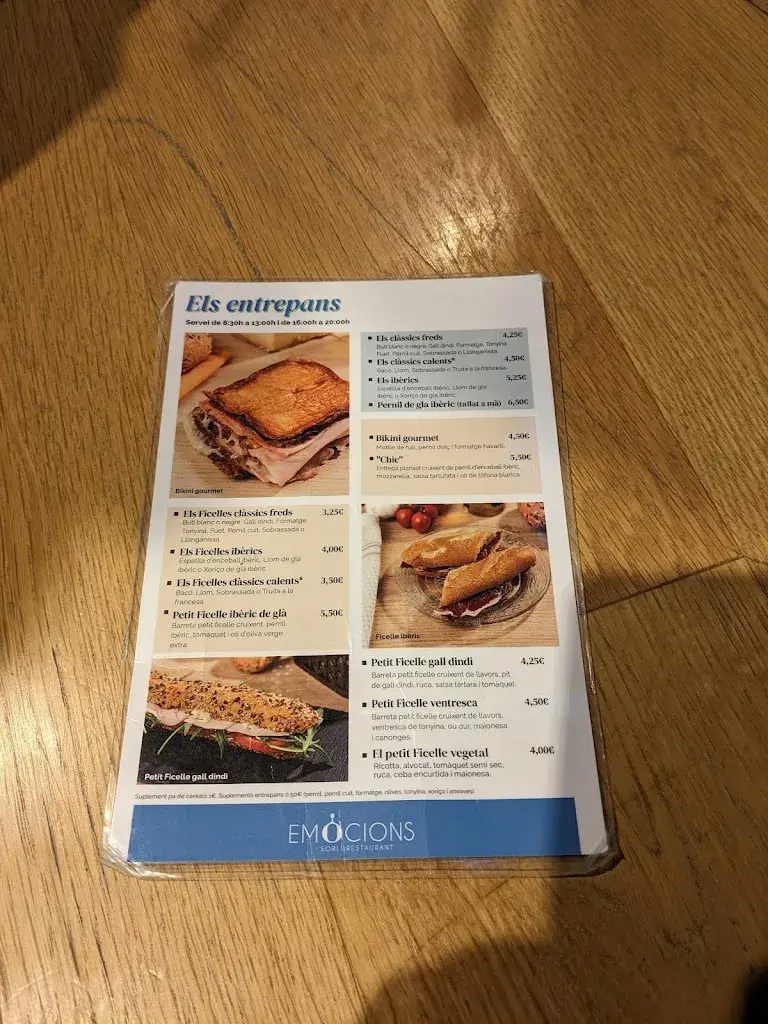 Menu_Restaurant Sorli Emocions_Cabrils_image_3