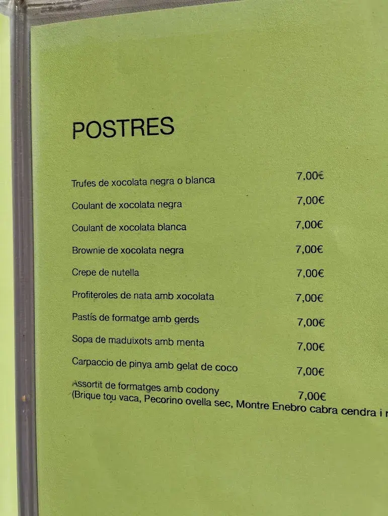 Menu_6Q Restaurant Modernista_Canet de Mar_image_2