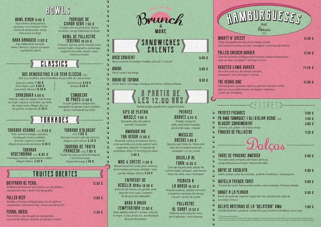 Menu_Brunch & More_Canet de Mar_image_2