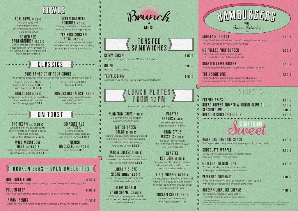 Menu_Brunch & More_Canet de Mar_image_3