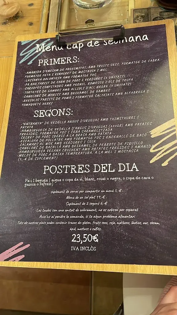 Menu_AMediaLuz_Canet de Mar_image_1