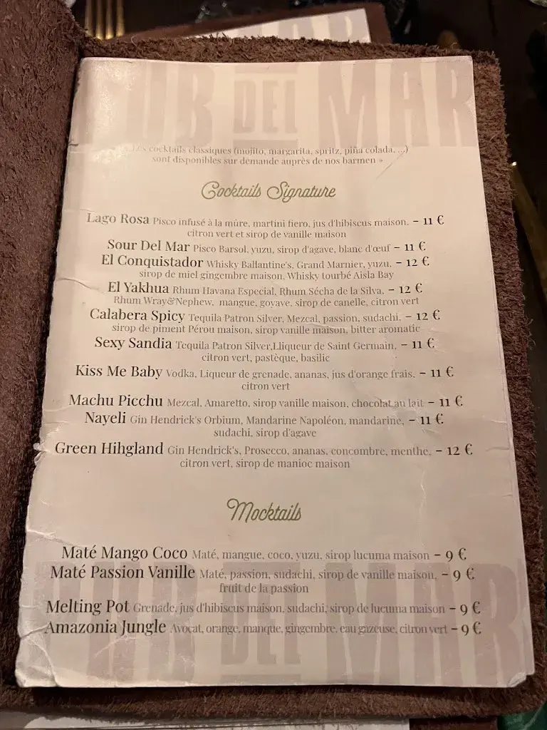 Menu_Pub del Mar - Restaurant Canet-En-Roussillon_Canet de Mar_image_4