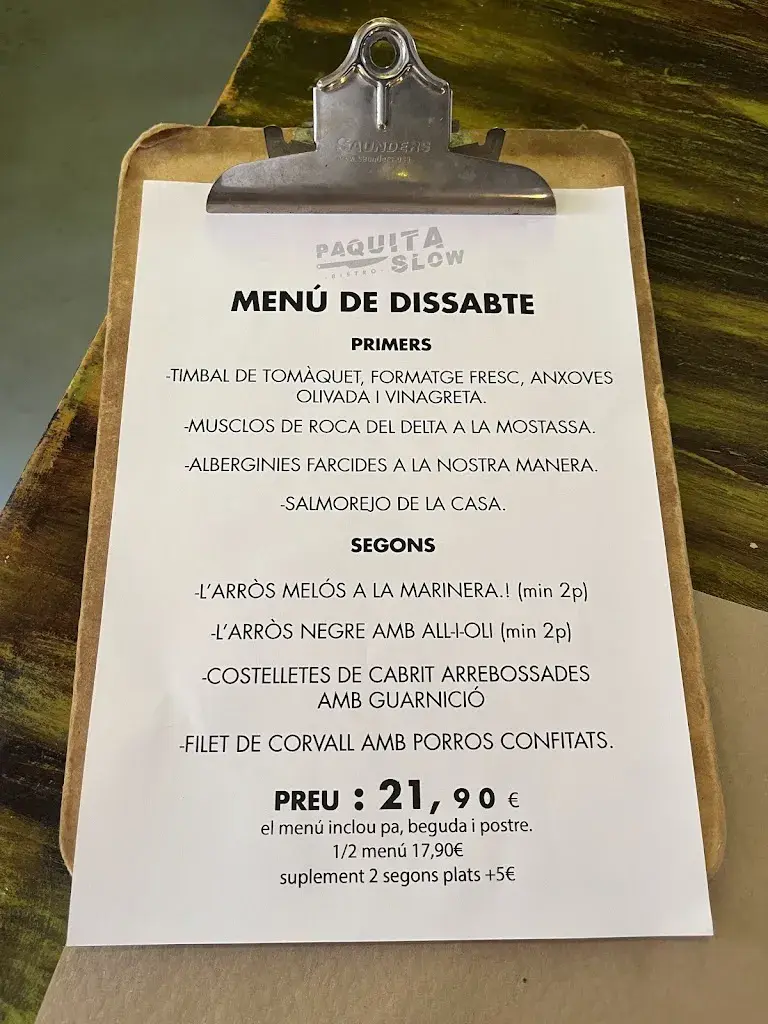 Anthony Parr_Paquita Slow Bistro_Canet de Mar_review