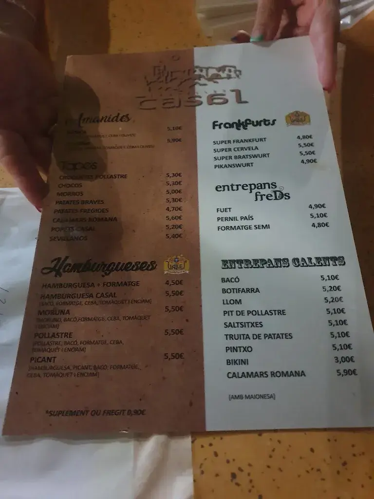 Menu_Casal de Canyelles_Canyelles_image_3