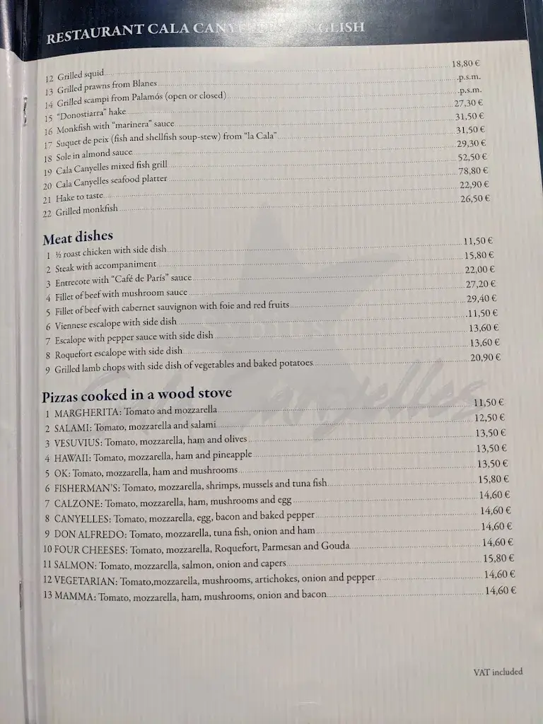 Menu_Restaurant Sybius Cala Canyelles_Canyelles_immagine_4