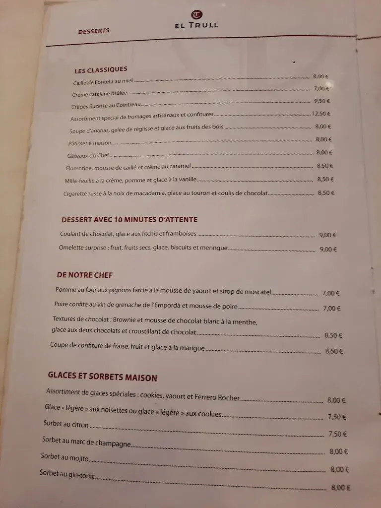 Menu_Restaurant El Trull_Canyelles_image_2
