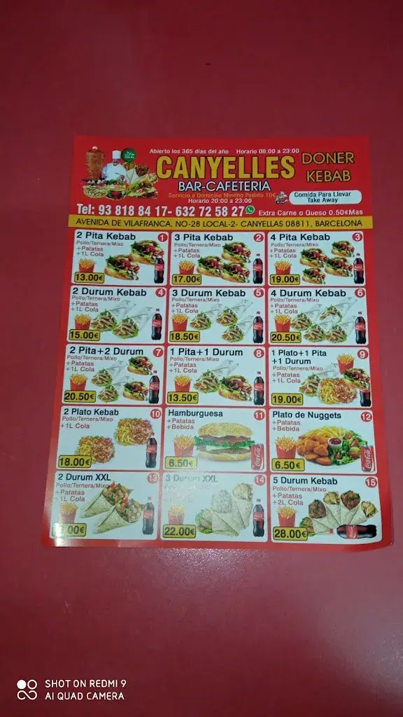Menu_CANYELLES DONNER KEBAB_Canyelles_image_2