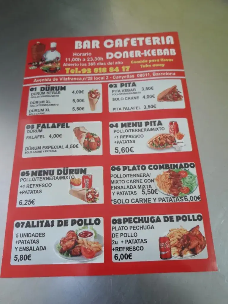 Menu_CANYELLES DONNER KEBAB_Canyelles_image_3