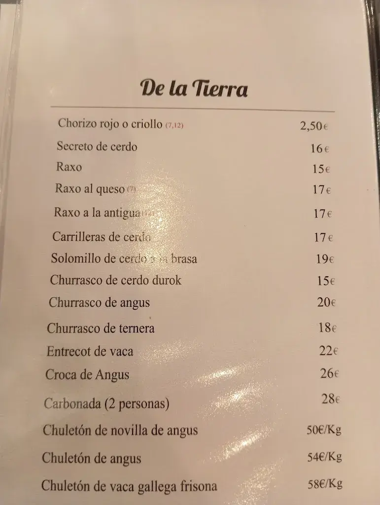 Menu_Brasería NUEVO MINUETTO_Narón_immagine_2