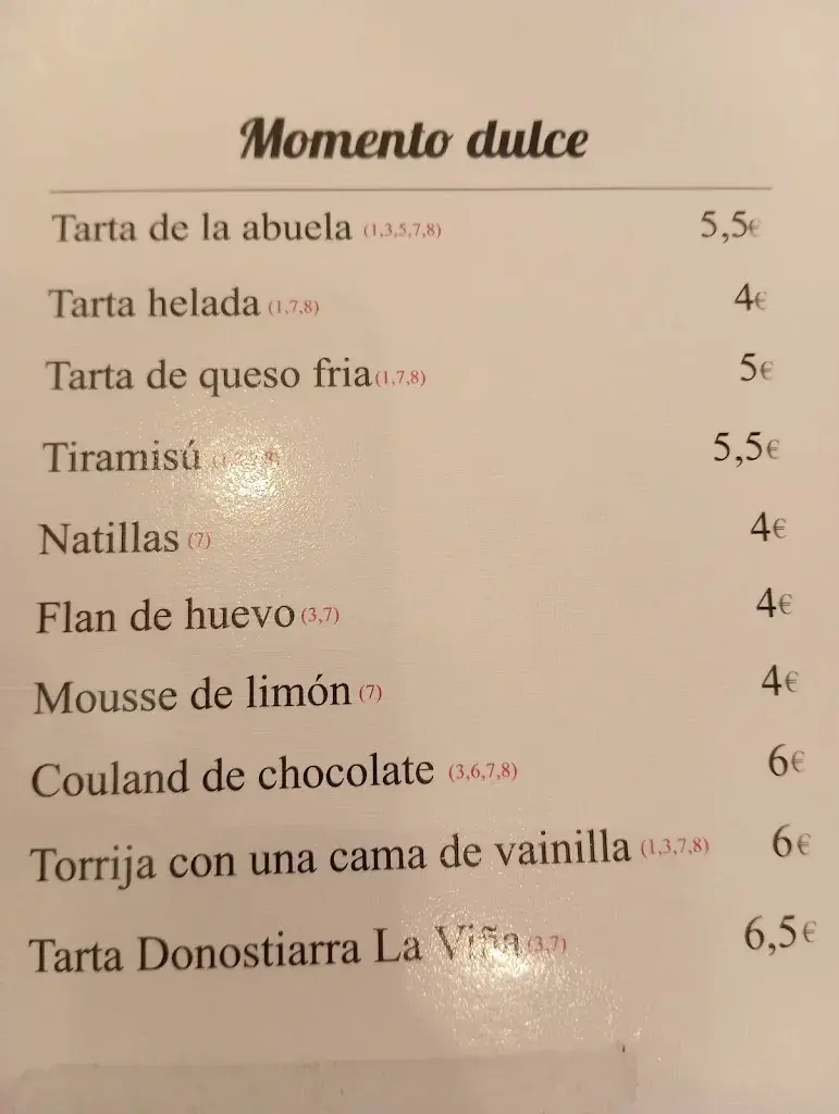 Menu_Brasería NUEVO MINUETTO_Narón_immagine_3