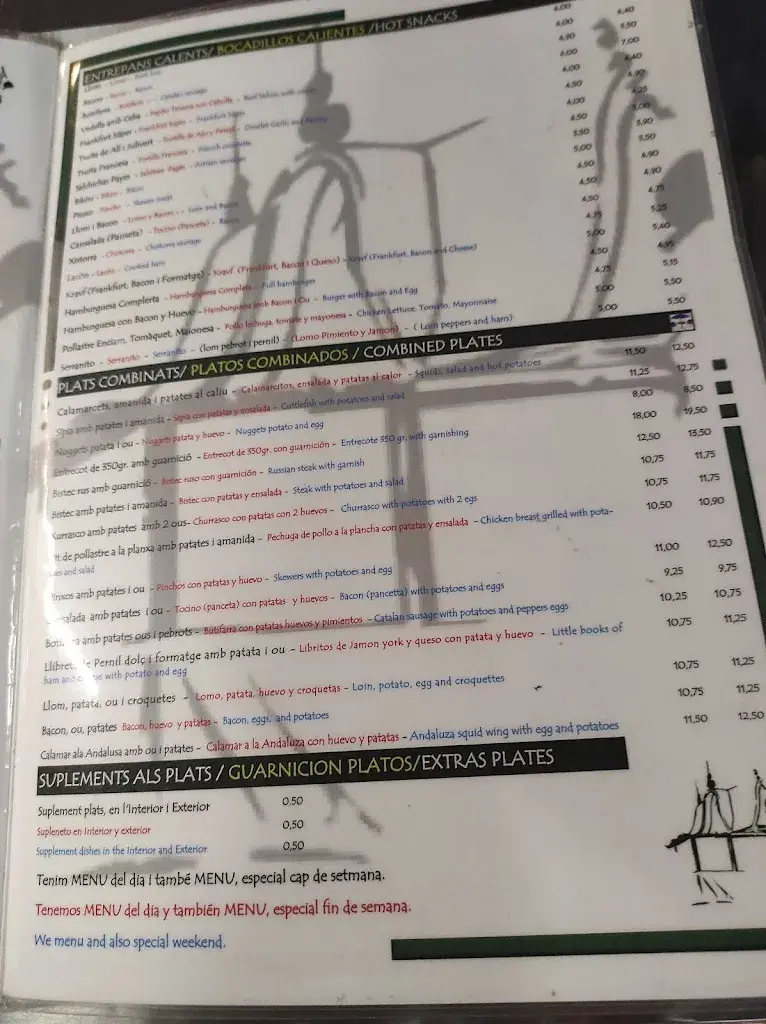 Menu_Bar Canaletas_Caldes de Montbui_image_1