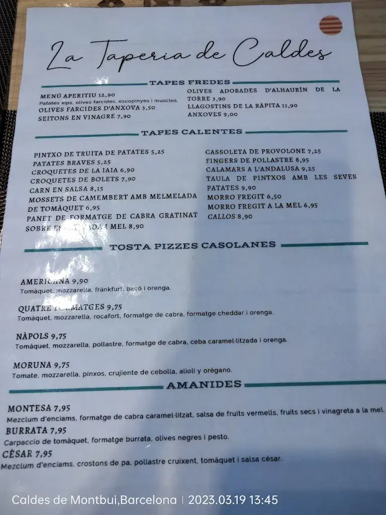 Menu_La taperia de Caldes_Caldes de Montbui_image_4