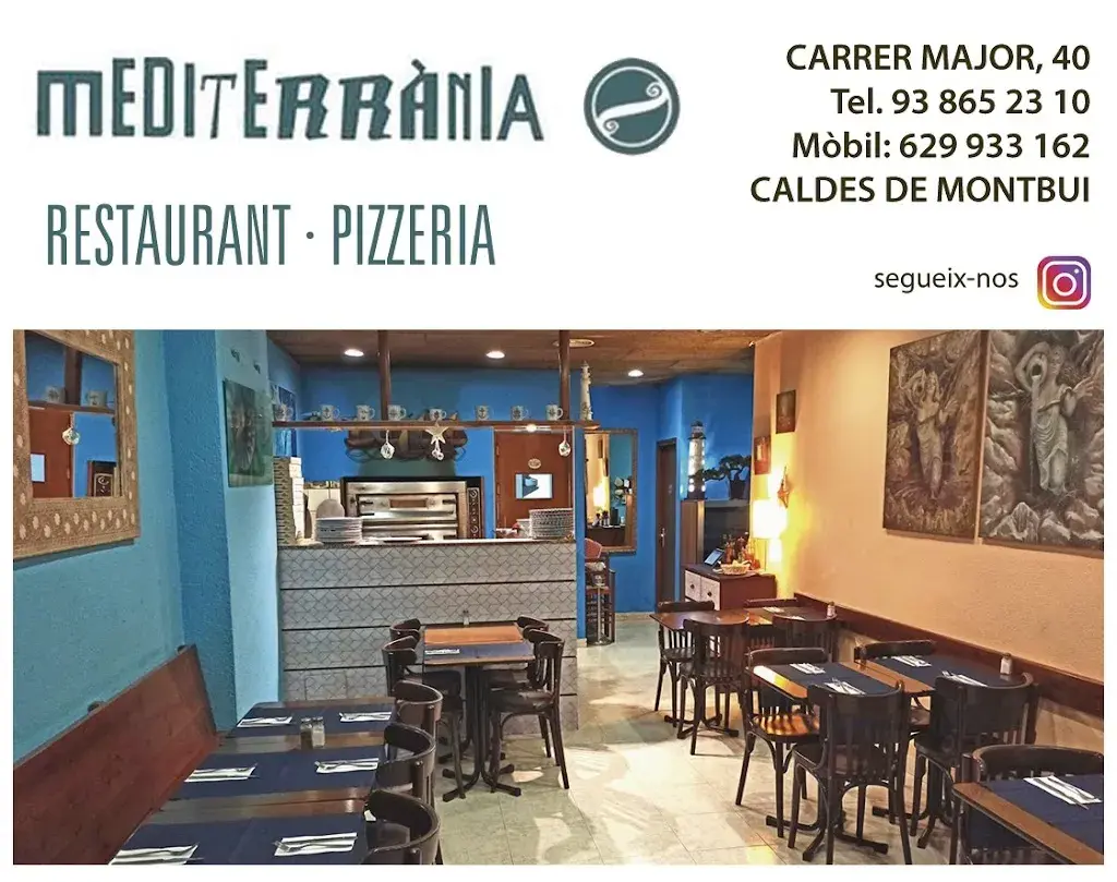 Restaurante Pizzería Mediterrania ristorante a Caldes de Montbui
