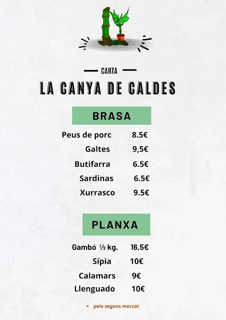Menu_La Canya de Caldes_Caldes de Montbui_immagine_1
