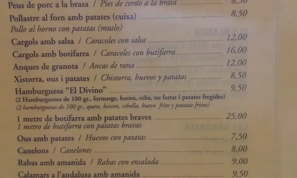 Menu_El Divino_Caldes de Montbui_image_4