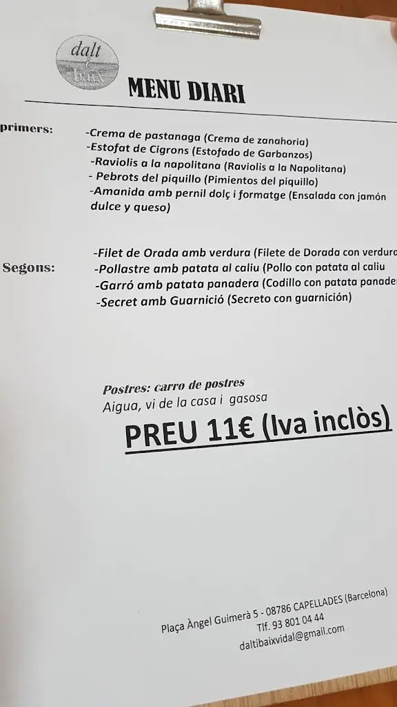 Menu_Restaurant Dalt i Baix_Capellades_image_2