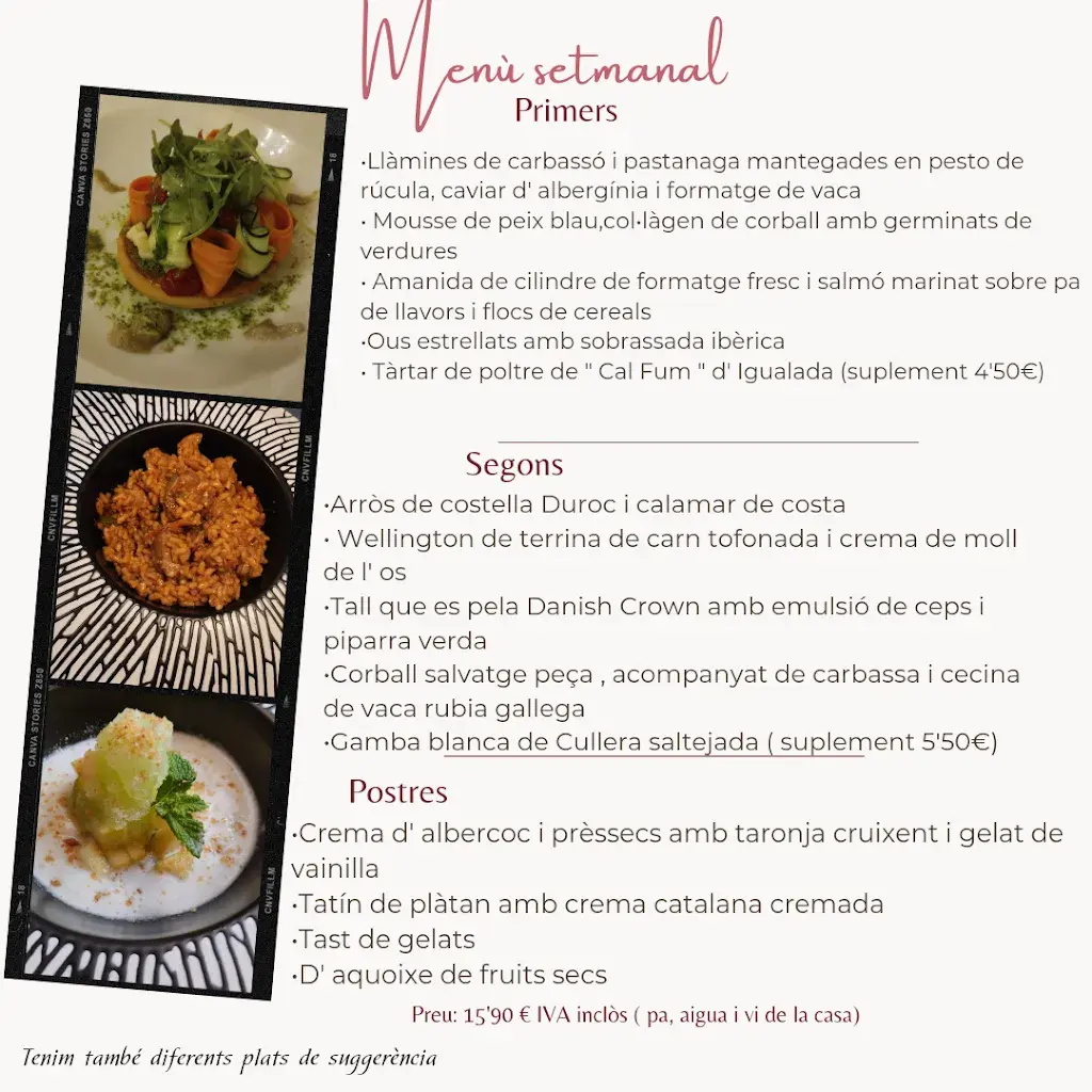 Menü_Amadeus Restaurant_Capellades_Bild_1