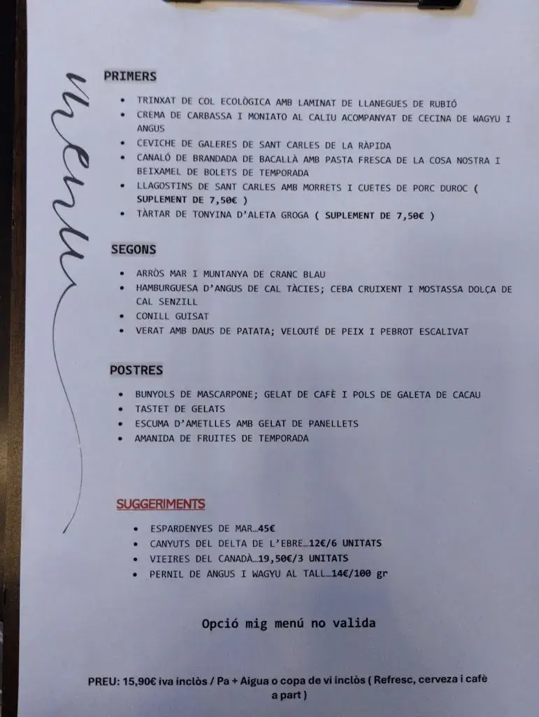 Menü_Amadeus Restaurant_Capellades_Bild_2