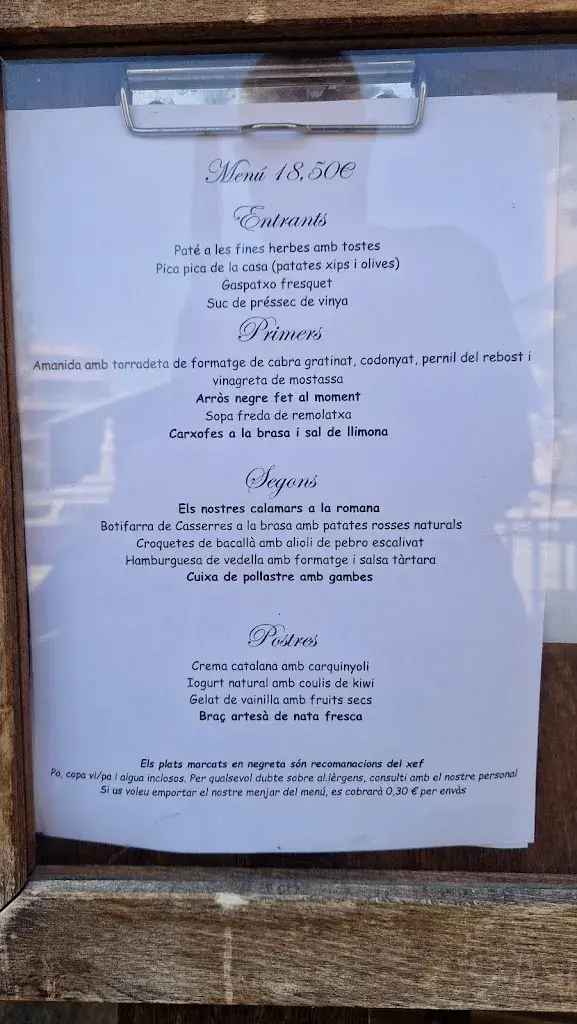 Menu_Restaurant La Plaça_Casserres_image_2