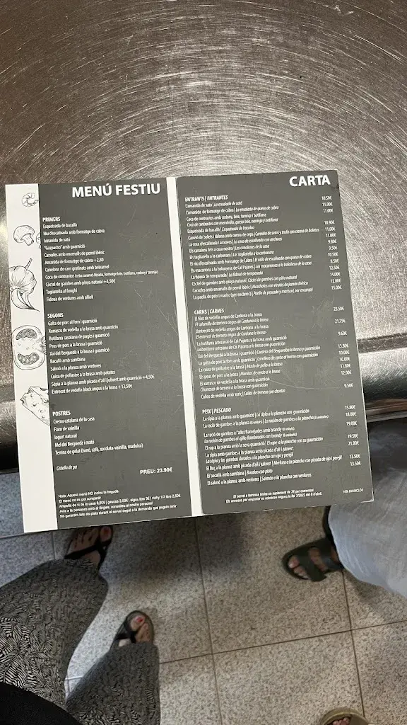 Menu_Cal Pajares Restaurant_Casserres_image_2