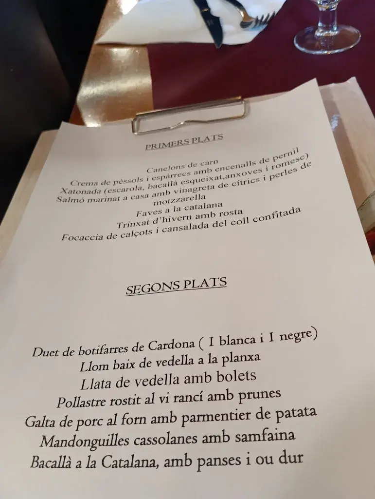 Menü_La Bauma_Cardona_Bild_1