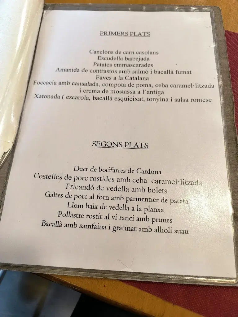 Menü_La Bauma_Cardona_Bild_3