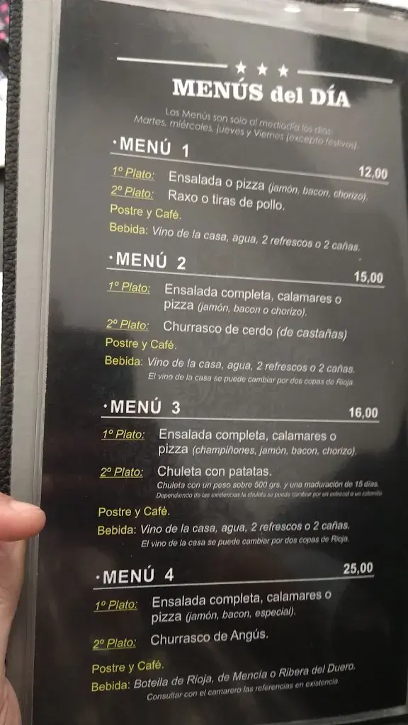 Menu_Restaurante Urimare. Parrillada Pizzería_Narón_image_3