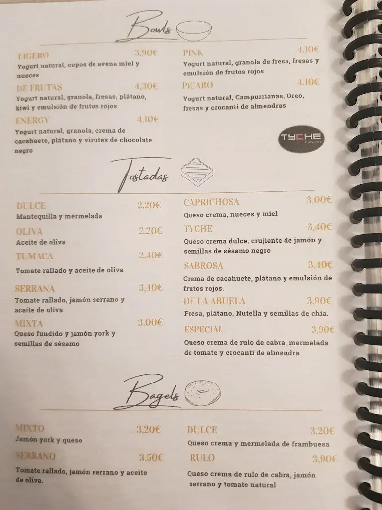 Menu_Cafetería Tyche_Narón_immagine_2