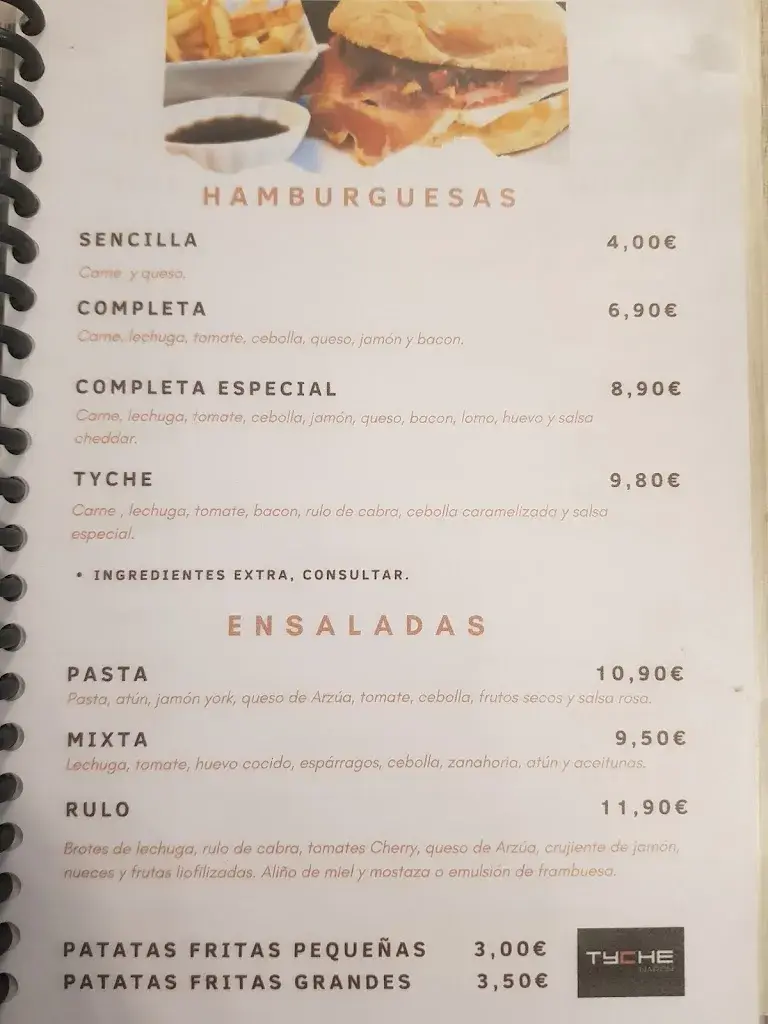 Menu_Cafetería Tyche_Narón_immagine_4
