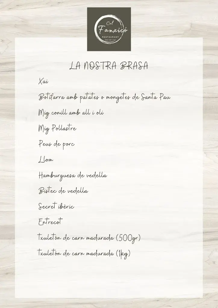 Menu_CAL FANXICÓ_Castellar de nHug_image_3