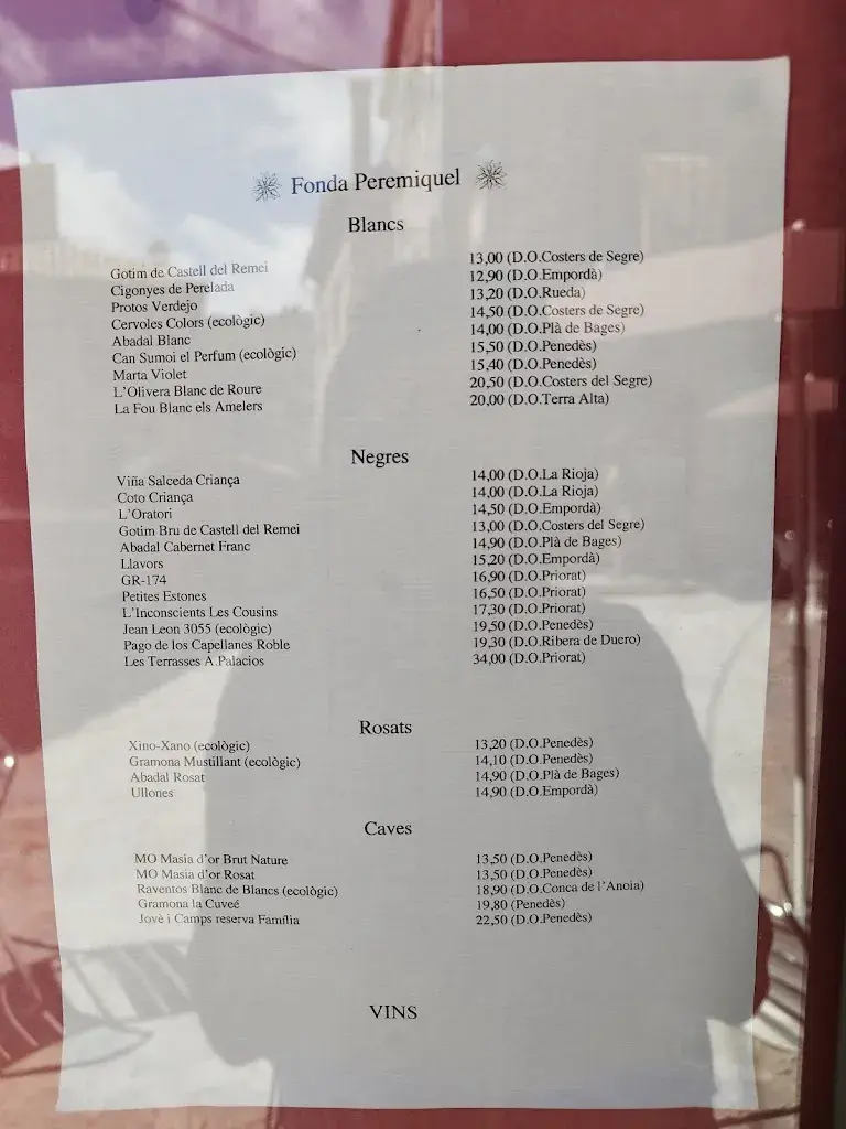 Menu_Fonda Peremiquel_Castellar de nHug_image_2