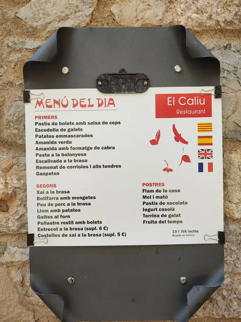 Menu_Braseria El Caliu_Castellar de nHug_image_1