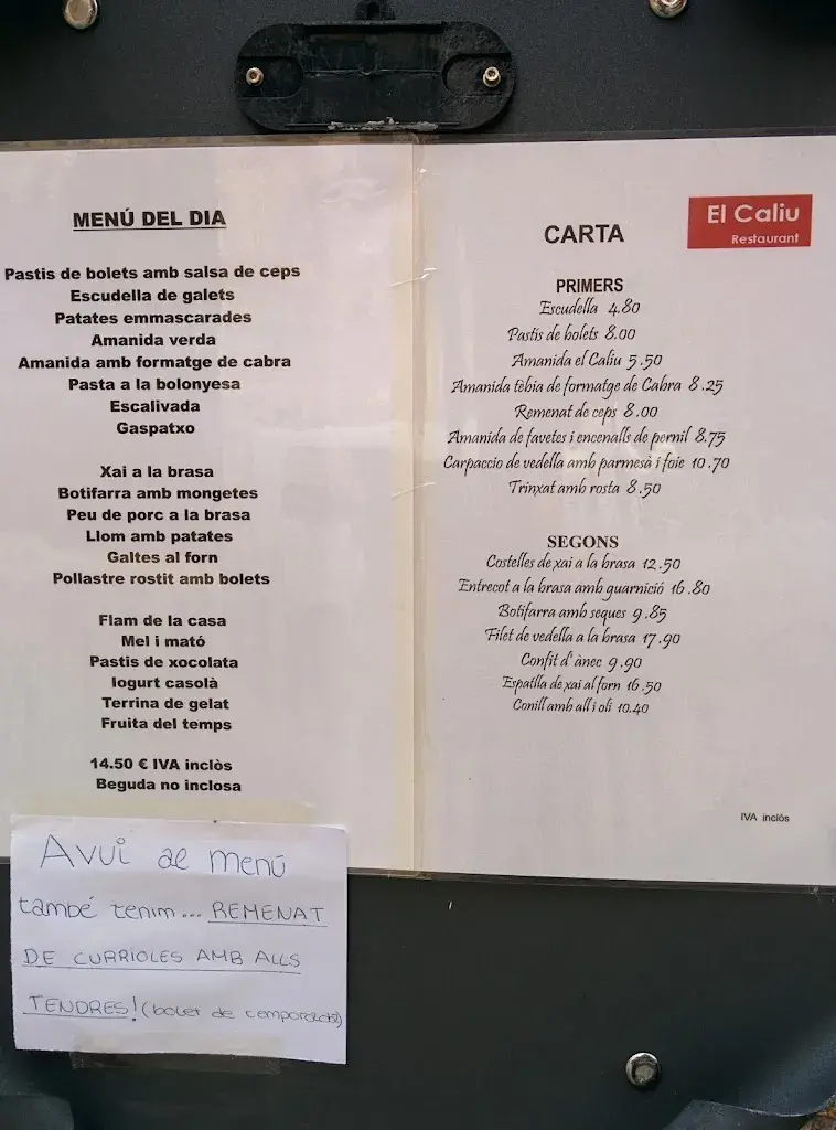 Menu_Braseria El Caliu_Castellar de nHug_image_4