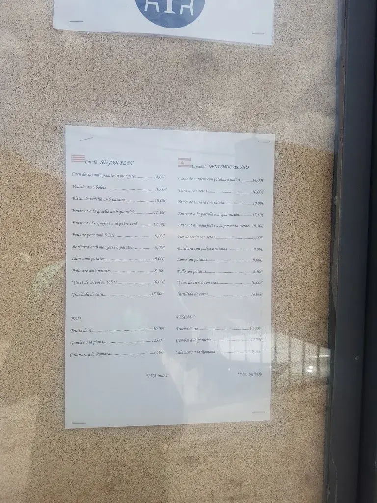 Menu_Hostal Alt Llobregat_Castellar de nHug_image_1