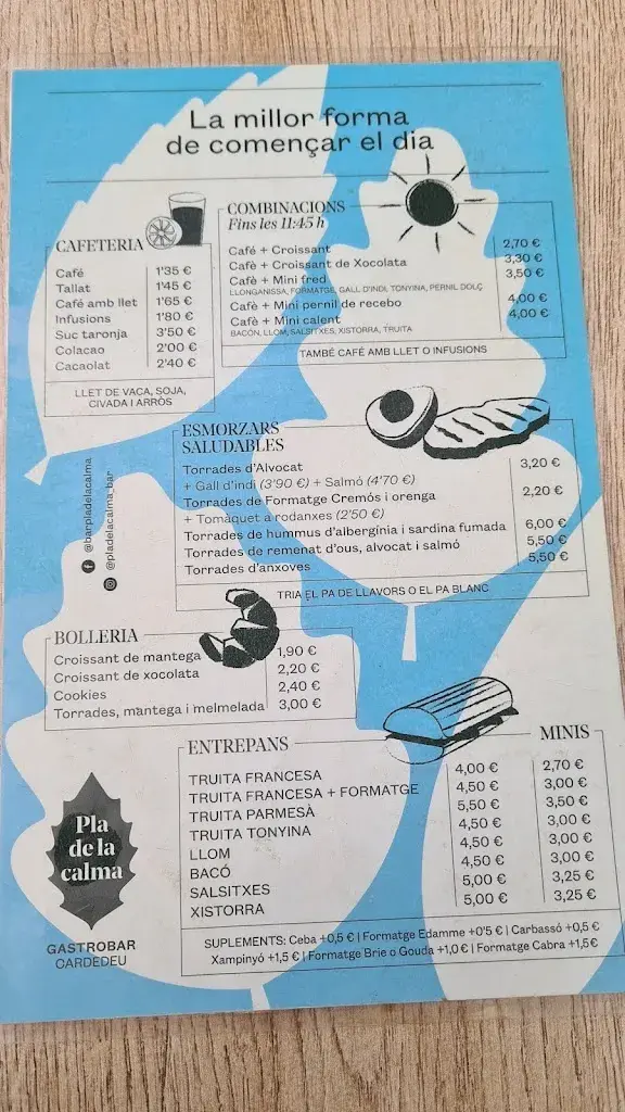 Menu_Pla de la Calma_Cardedeu_image_1