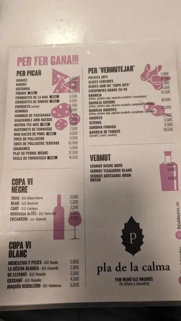 Menu_Pla de la Calma_Cardedeu_image_3