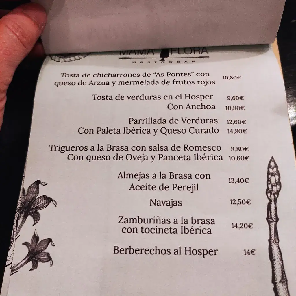 Menu_Mama Flora Gastrobar_Narón_image_2