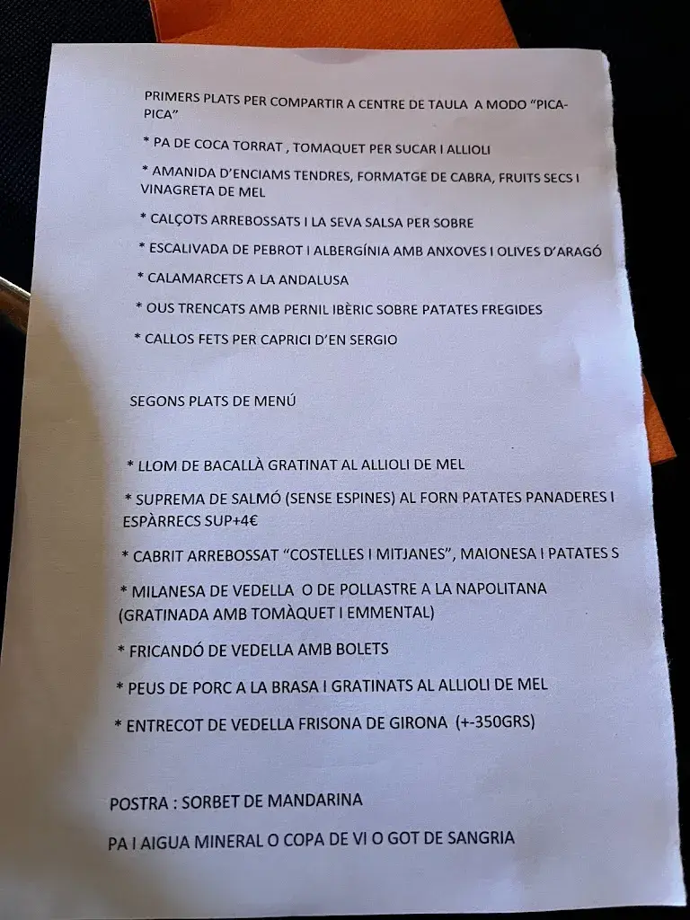 Menu_Restaurant Masia Can Llibre_Cardedeu_image_1