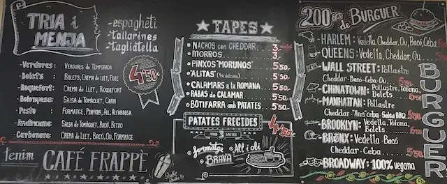 Menu_El Otro Bolo_Cardedeu_image_4