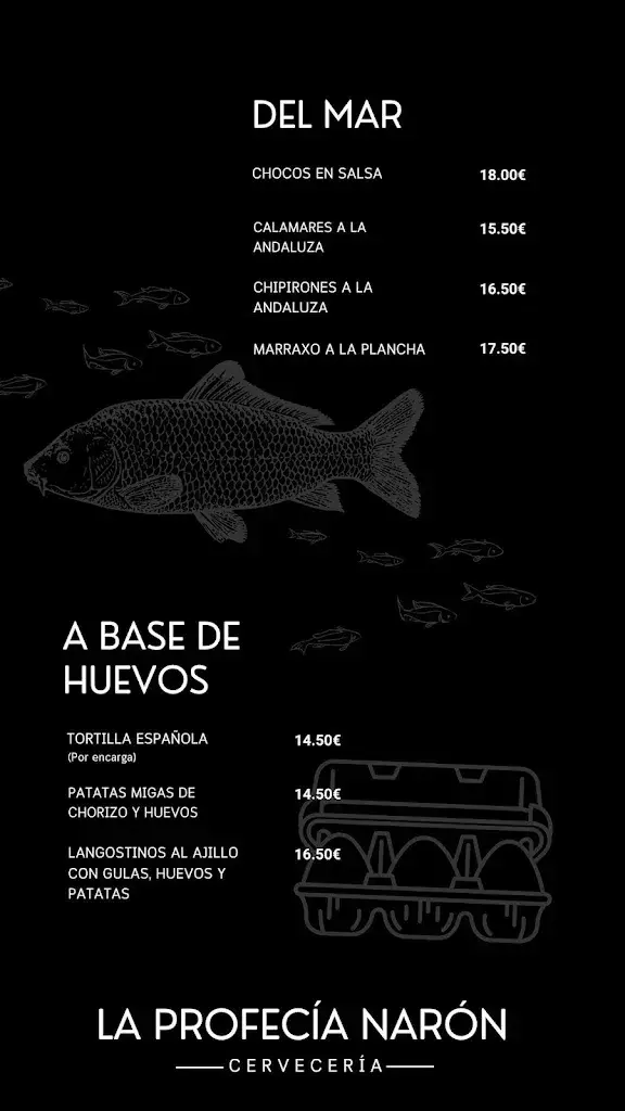 Menu_La Profecia Cerveceria_Narón_image_4