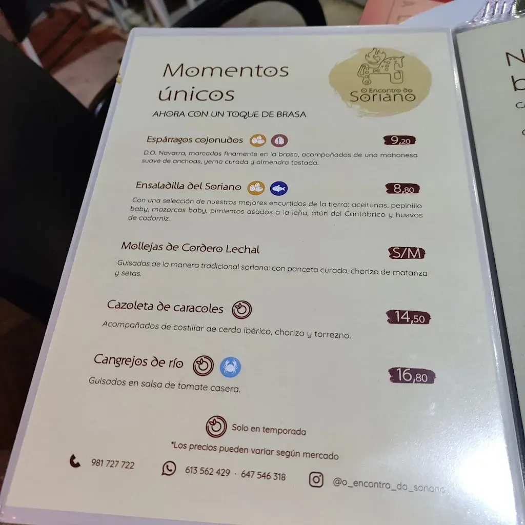 Menu_O encontro do Soriano_Narón_image_1