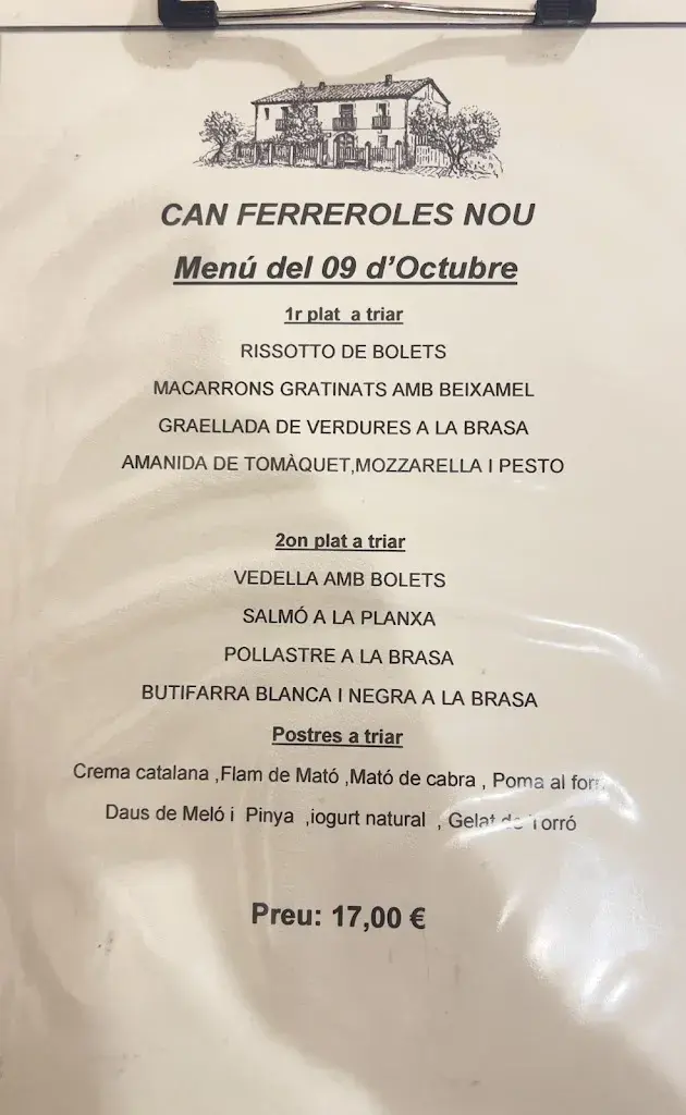 Menu_Can Ferreroles Nou_Castellbell i el Vilar_image_3