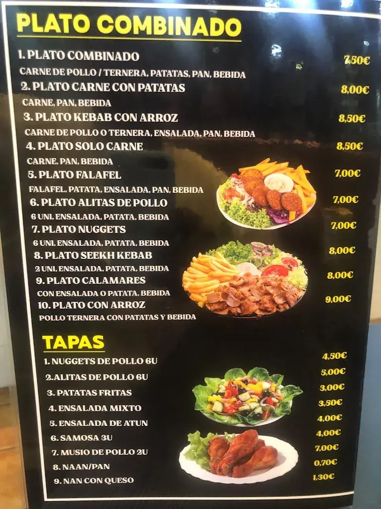 Menu_SULTAN RESTAURANT_Canovelles_immagine_1