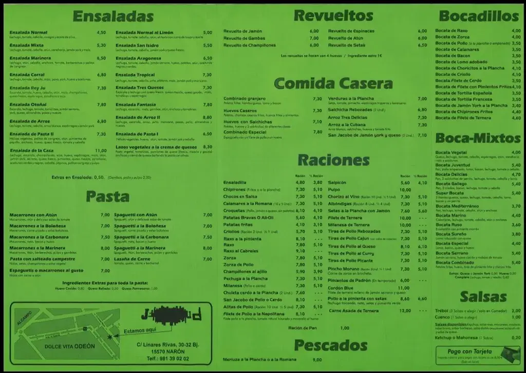 Menu_Pizzeria Juventud Narón_Narón_image_1