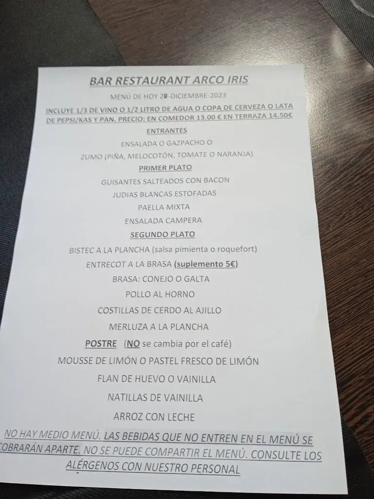 Menu_Restaurant Arco Iris_Canovelles_image_3