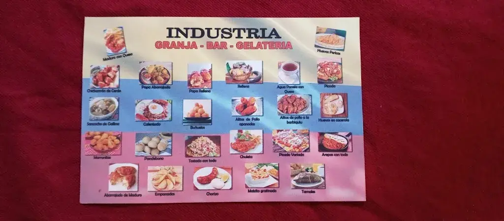 Menu_Bar Industria - Comida Colombiana_Canovelles_image_2